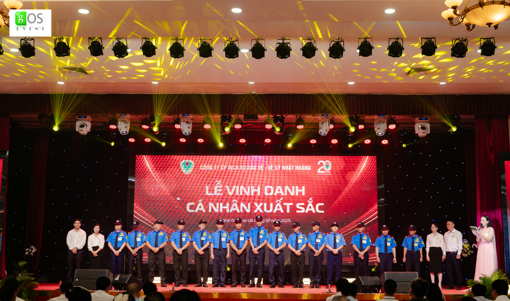Kỷ niệm 20 năm ngày thành lập công ty cổ phần bảo vệ - vệ sỹ Nhật Hoàng