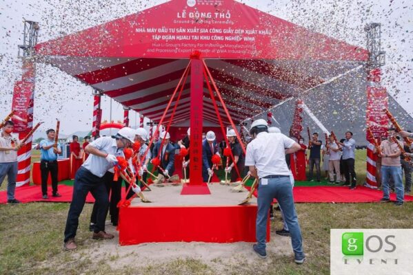 Động thổ nhà máy giày HUALI ĐÀI LOAN - ảnh 1