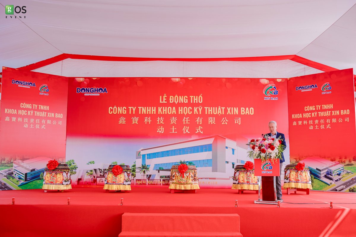 tổ chức lễ động thổ - GOS Event